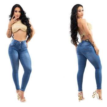 imagem Calça Feminina Skinny - lisa