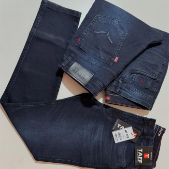 imagem  Calça Jeans Masculina TAFF – Dark Blue Premium    
