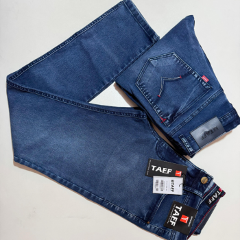 imagem  Calça Jeans Masculina TAFF – Dark Blue Premium      