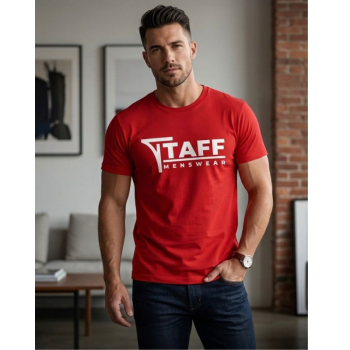 imagem  Camiseta Gola O Estampada Silk Emborrachado – Textura e Estilo.   