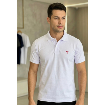 imagem  Camiseta Gola Polo TAFF Piquet com Elastano – Conforto e Sofisticação.    