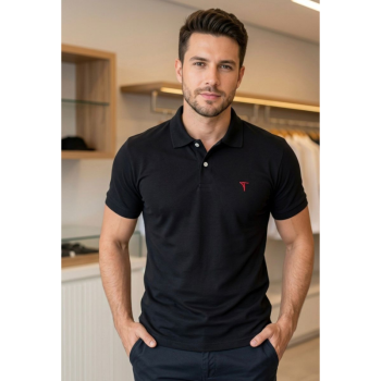 imagem  Camiseta Gola Polo TAFF Piquet com Elastano – Conforto e Sofisticação.     