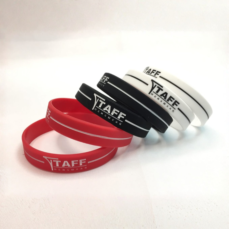 imagem  Pulseira de Silicone TAFF Menswear - Estilo e Atitude 