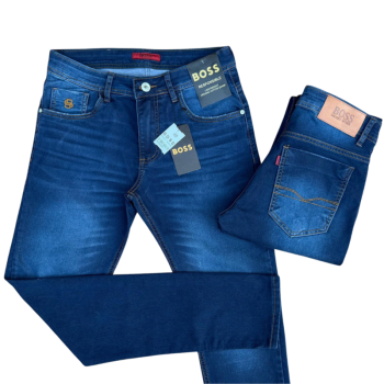 imagem Calça Jeans Masculina Premium com Elastano – Modelagem Moderna e Conforto 