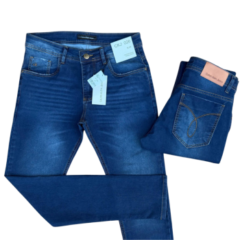 imagem Calça Jeans Masculina Premium com Elastano – Modelagem Moderna e Conforto 