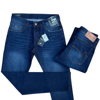 imagem Calça Jeans Masculina Premium com Elastano – Modelagem Moderna e Conforto 