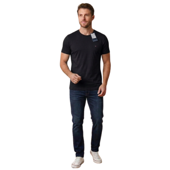 imagem  Camiseta Masculina Gola O Premium – Malha Fio 30.1 Menegotti     