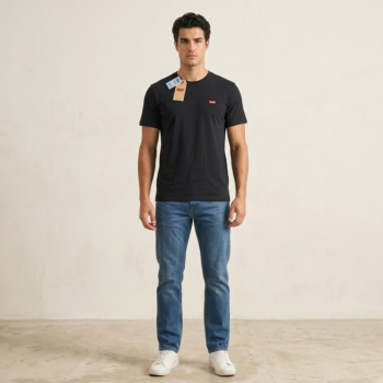 imagem  Camiseta Masculina Gola O Premium – Malha Fio 30.1 Menegotti                  