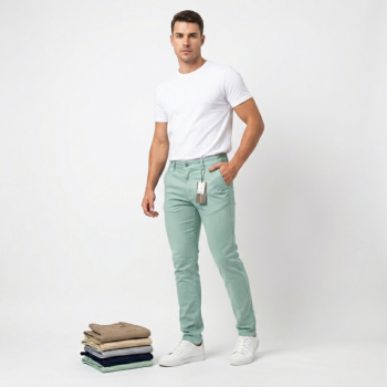 imagem Calça Masculina Sport Fino - Linha Premium Acetinada   