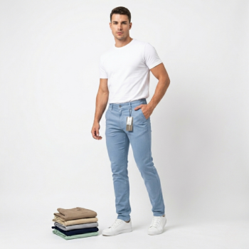imagem Calça Masculina Sport Fino - Linha Premium Acetinada     