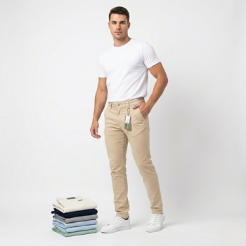 imagem Calça Masculina Sport Fino - Linha Premium Acetinada         