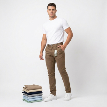 imagem Calça Masculina Sport Fino - Linha Premium Acetinada          