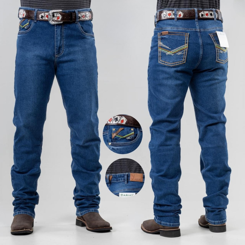 imagem  Calça Country Masculina - Linha Premium Orfel 