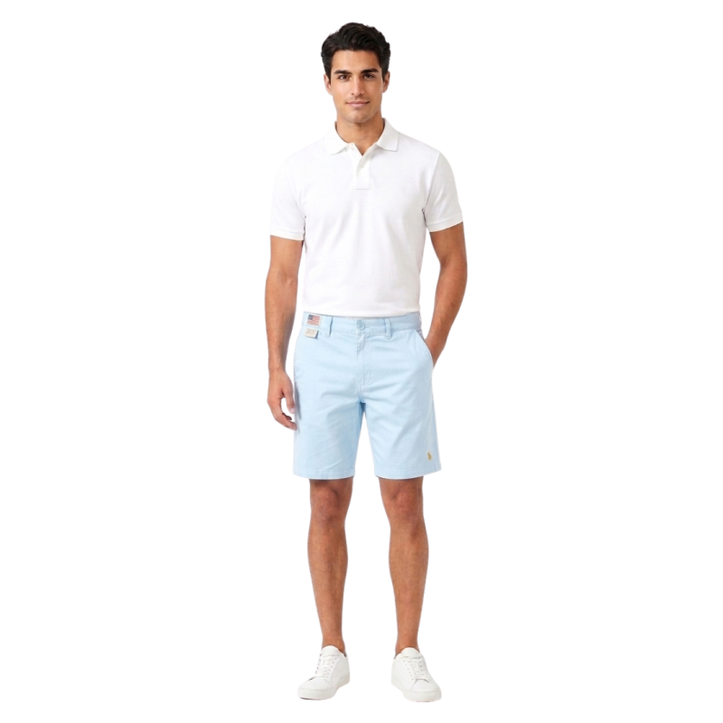 imagem  Bermuda Masculina Sport Fino - Brim Premium Acetinado        