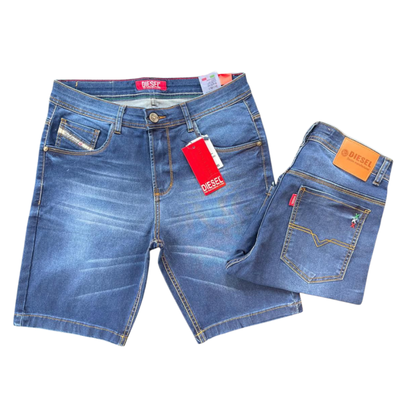 imagem  Bermuda Jeans Masculina Premium - Tecido Missi com Elastano   